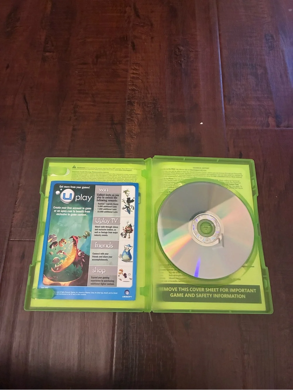 Rayman Legends (Microsoft Xbox 360, 2013) • Tested and working